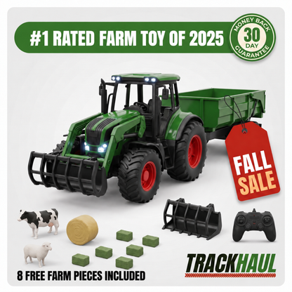 TrackHaul™ - RC Farm Tractor Set